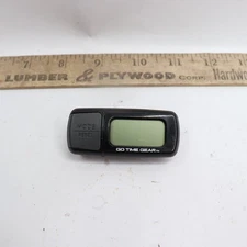 Go Time Gear Pedometer Steps Mileage Timer Calories Burned Easy Clip - Untested