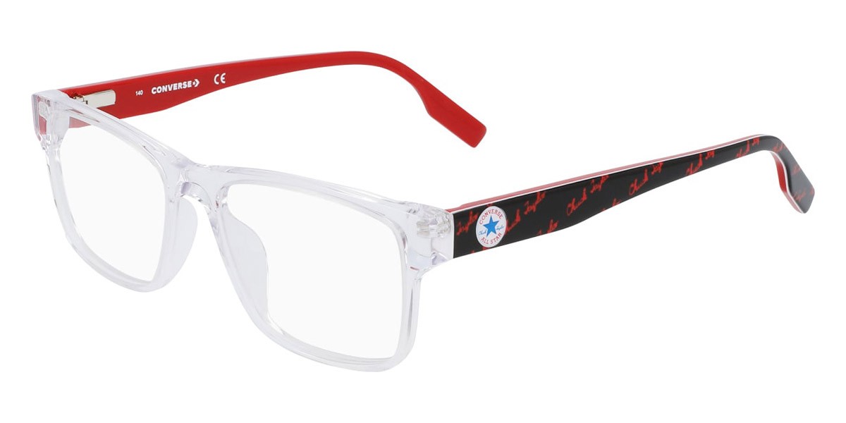 Converse CV5019Y Eyeglasses Kids Crystal Clear Square 51mm  display picture 2