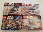 RARE LEGO Star Wars Battle Packs ~ 100% Complete w/ Box, Manual RETIRED