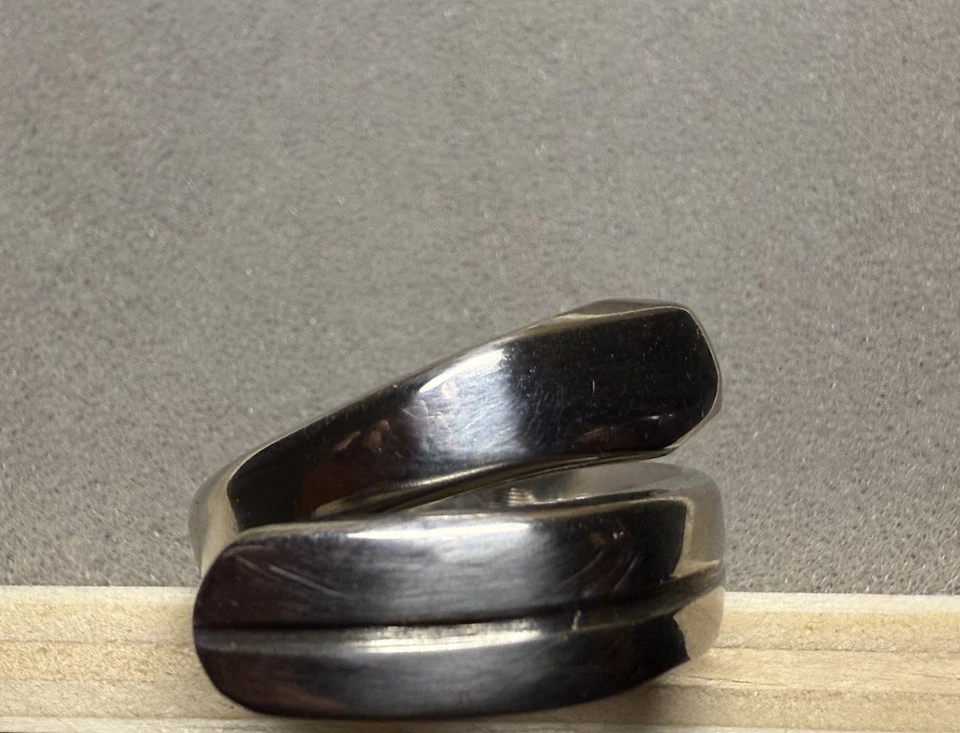 Lotus Style Anello Donna In Acciaio (stainless Steel)  Made In Italy - Immagine 3 di 4