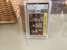 1958 Topps #386 Frank Robinson Birdie's Young Sluggers Reds HOF MINT 9