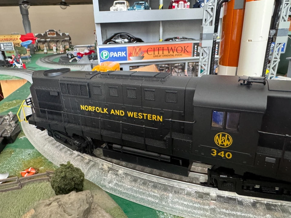 🚂 O SCALE WEAVER NORFOLK WESTERN #340 ALCO RS-11 DIESEL  💥 L1673 - Image 2 of 4