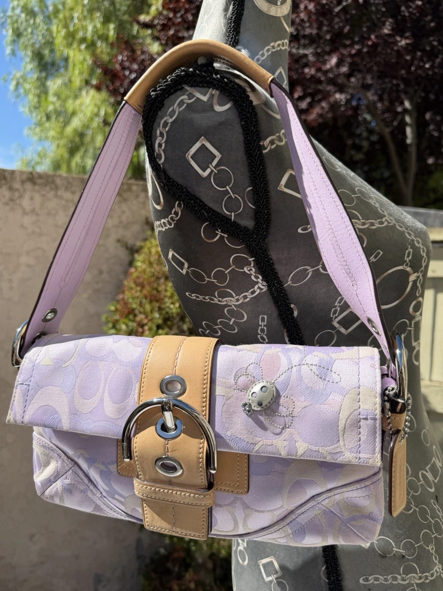Coach Shoulder Bag Purple Bags & Handbags for Women for sale - eBay