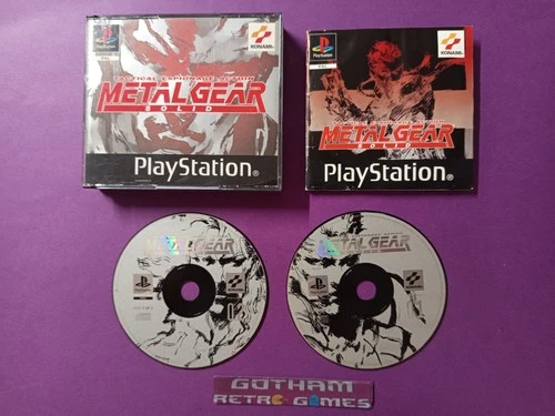 Metal Gear Solid PS1/PSX PAL/FR