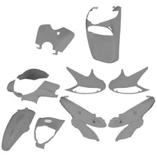 Set Coques Complet Gris Nardo 'Grey Honda Sh 125 150 2004 2005 2006