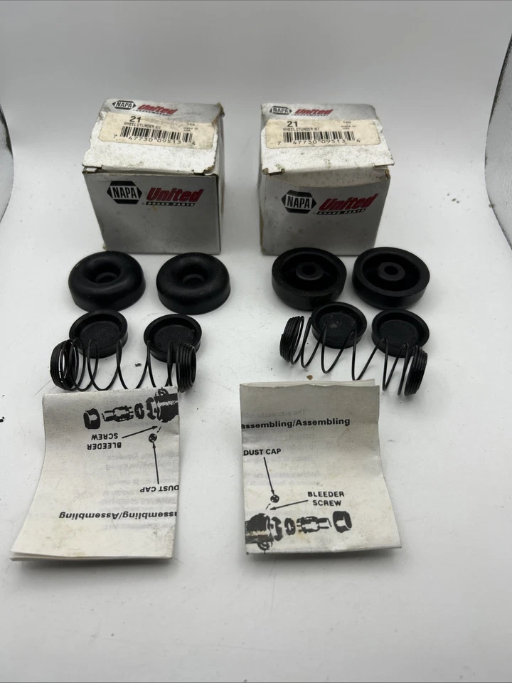 Par de kit de freno de cilindro de rueda NAPA 21 1942-66 Buick 1951-67 Chevy 59-67 Olds Foto 2 de 4