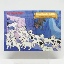 CL-46 One Hundred and One Dalmatians Disney Character Card Club AMADA JAPAN