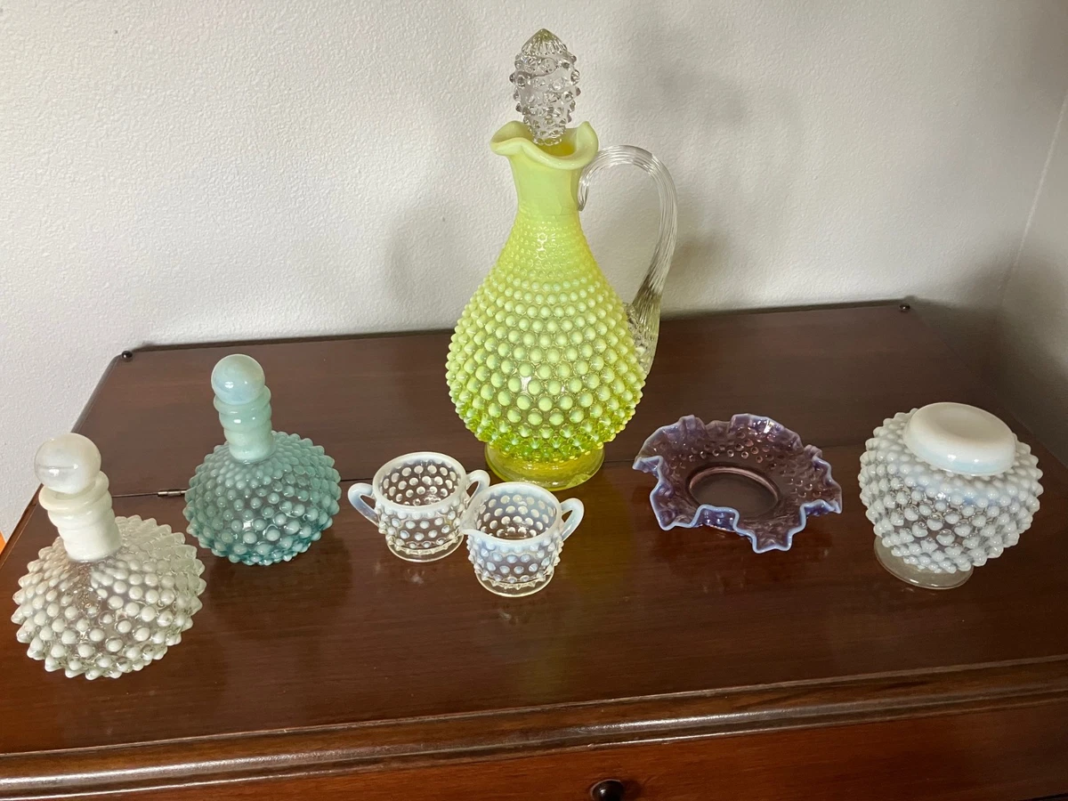 Fenton Plum Opalescent Hobnail for sale | eBay