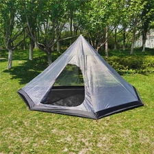 Pyramid Tent‘s Inner Tent Outdoor Rodless Ultralight Camping Backpacking Tent