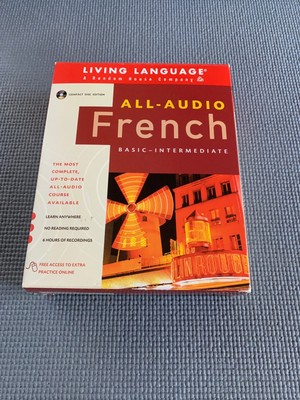 Total Französisch sprechen lernen Französisch Grund Mittelstufe alle Audio 6 CDs sehr guter Zustand