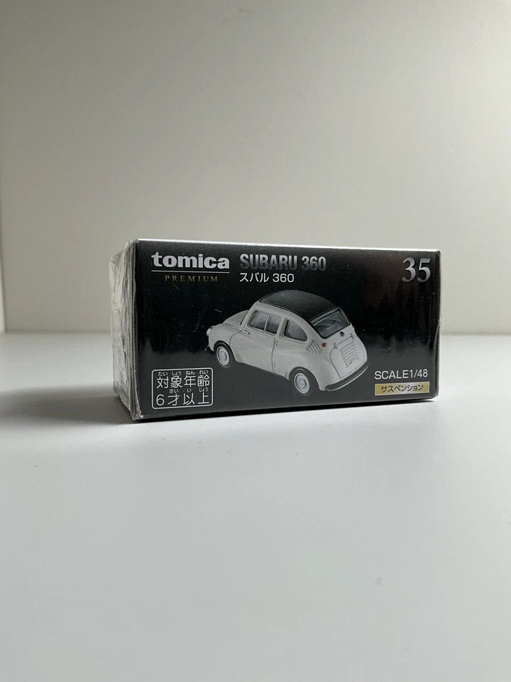 Tomica Premium Subaru 360 Blanco Diecast Car No.35 por Takara Tomy Foto 2 de 2