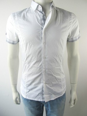 Bikkembergs Bluse Herren Shirt Hemd E11K620 Neu 41 S M