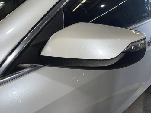 16-18 CHEVY MALIBU Door Mirror Left ABALONE WHITE 140X W/ MEMORY W/ BLIND SPOT