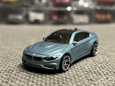 RAR Hot Wheels BMW M4 1:64 Diecast Modellauto Modell Hellblau