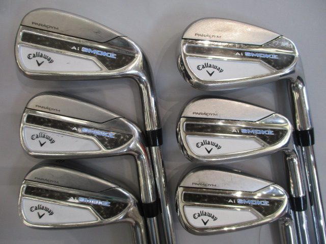 Golf Iron Set Callaway PARADYM Ai SMOKE N.S.PRO 950GH neo (S) 6pcs 