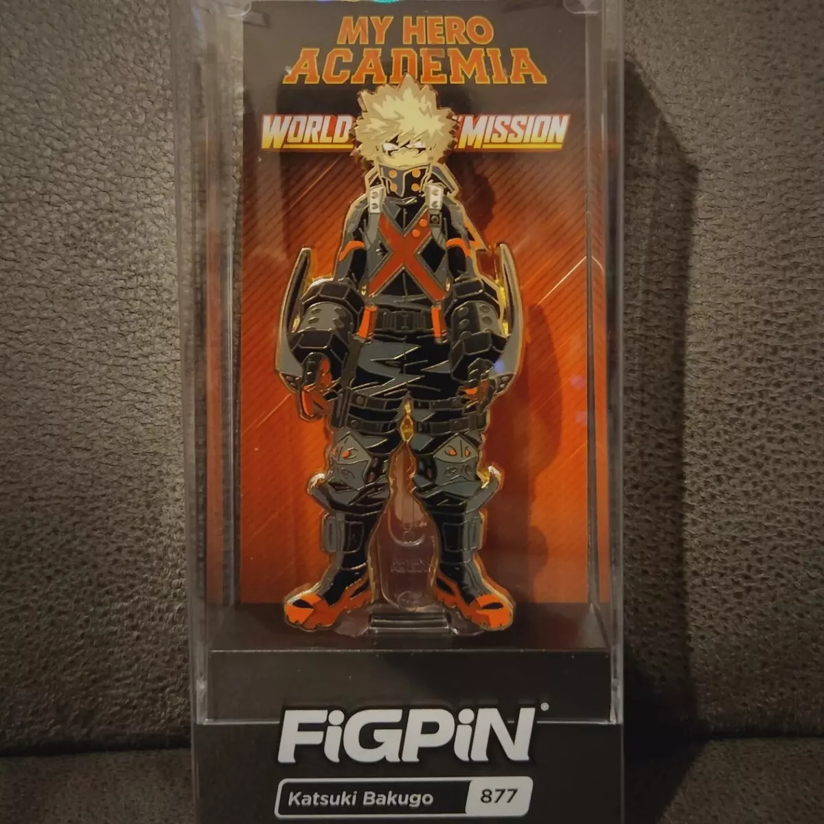 Katsuki Bakugo My Hero Academia World Heroes Mission FiGPiN