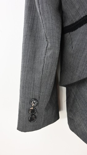 Trelise Cooper "Blazer Glory Dream weaver" tailored blazer in charcoal size UK12 - Picture 9 of 12
