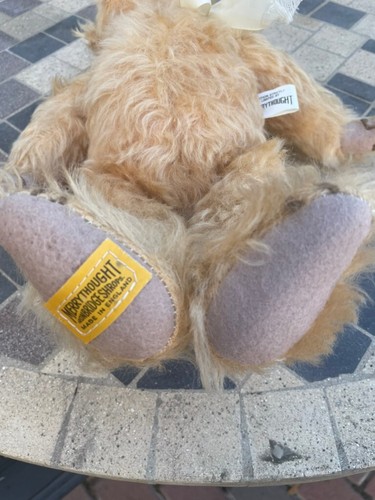 Vintage Merrythought Jointed Mohair Bear Limited Edition 11711/2,500 England 14" - Picture 8 of 8