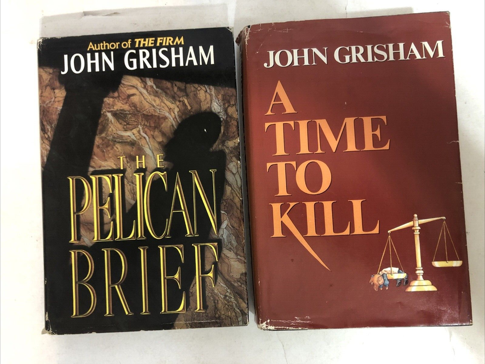 John Grisham Hardcover Book Lot of 19 Very Good Condition 15 1st