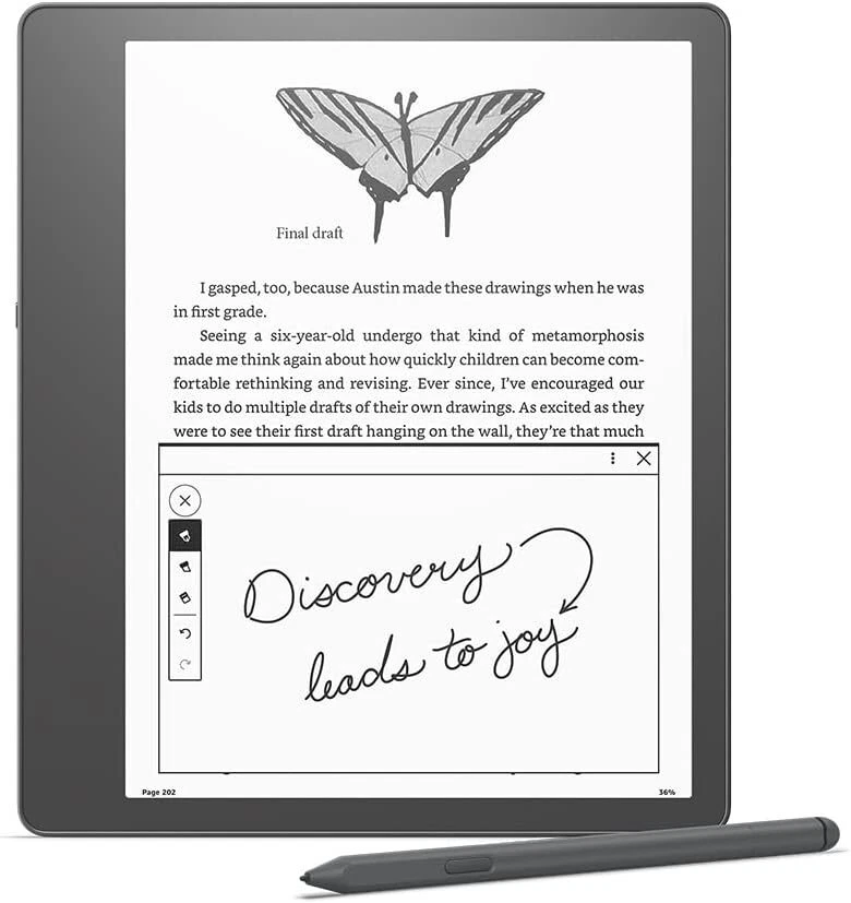 Amazon Kindle Scribe 10.2” 300 ppi Paperwhite Display Notebook with Premium Pen - Image 3 of 4