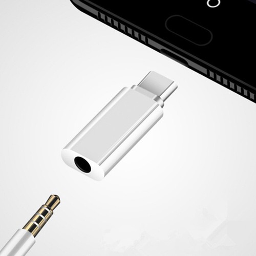 USB-C USB Type C to 3.5MM Adapter Aux Audio Jack Earphone Headphone Cable - Picture 3 of 15
