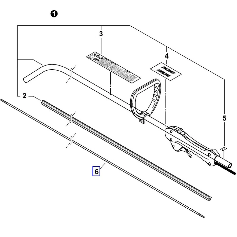 Eje de transmisión flexible Eco C506000030 OEM para GT-140 GT-200 GT-225 GT-160 GT-1000 Foto 2 de 2