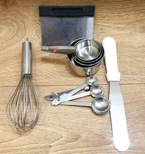 Stainless Steel 5-Piece Kitchen Tools Set–Cooking Accessories for Every Kitchen.