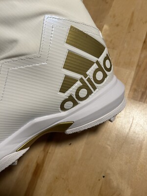 ADIDAS MENS NASTY TORSION TEA LINEMAN CLEATS HIGH TOP SIZE  display picture 1