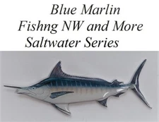 Blue Marlin Hat or Lapel Pin - Saltwater Series