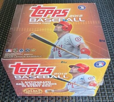 2012 Topps Series 2 Baseball Hobby Jumbo Box - USPS Priority Shipping