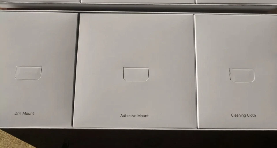 Square Stand for iPad Toolkit Drill Adhesive Mount Cleaning Cloth Mounting Kit - Image 2 of 4