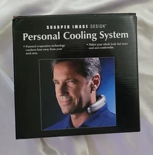 Sharper Image Design Personal Cooling System Wearable Neck Portable NEW IN BOX😎