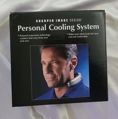 Sharper Image Design Personal Cooling System Wearable Neck