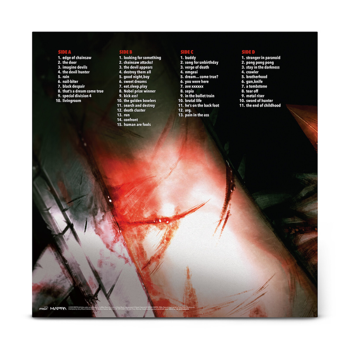 邦楽 BLAHRMY CHAINSAW vinyl Chainsaw Man Original Series Soundtrack Vinyl LP | eBay