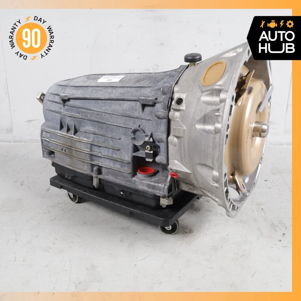 Transmisión automática Mercedes R230 SL550 CLK550 722.9 RWD 7G 722.904 OEM 78k Foto 2 de 4