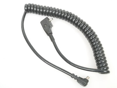 Kaiser Blitzsynchronkabel beide Anschl. ca. 50cm Lang ausziehbar bis ca. 1m