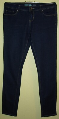 97 ) Blaue Damen Skinny Stretch Jeans Gr. 38 - Der Firma Denim Co Est. 1969