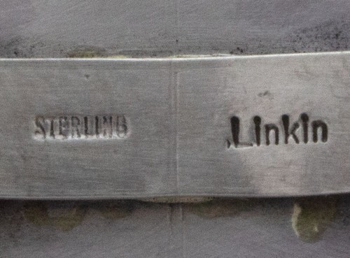 High Grade Natural Kingman Turquoise 3-Stone Row Bracelet By Lucinda Linkin - Picture 4 of 4