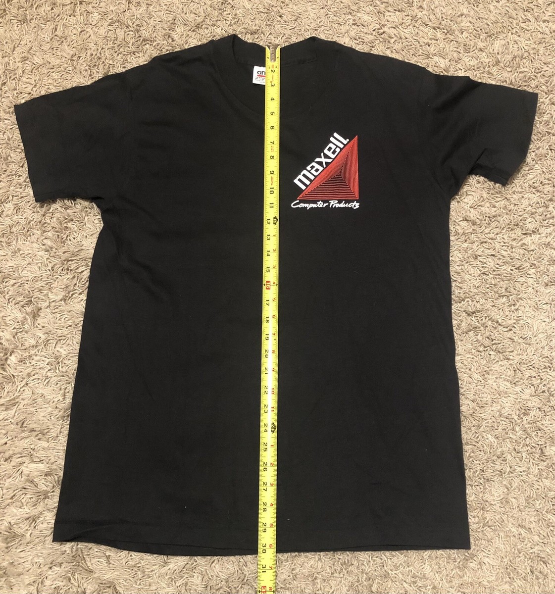 80s maxell ヴィンテージ マクセル プロモ Tシャツ USA製 企業物 80s maxell ヴィンテージ マクセル プロモTシャツ USA製 企業物