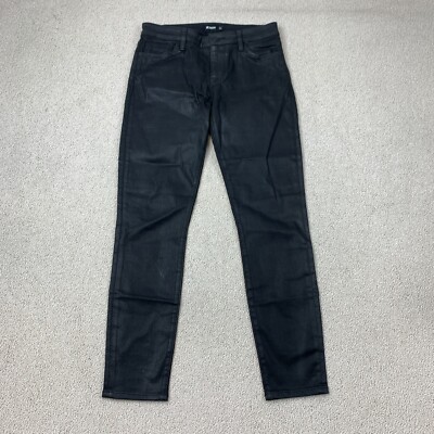 Hudson Natalie Super Skinny Denim Jeans Womens Size 27 Black