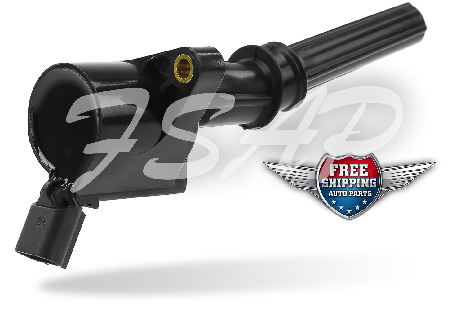 Set of 10 Heavy Duty Ignition coil DG508 FD503 + 10 Motorcraft Spark ...