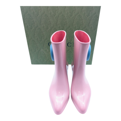 Gucci Interlocking Plastic Pink Gucci Jelly Shoes Gucci Plastic Heels Gucci Interlocking G  main image 4