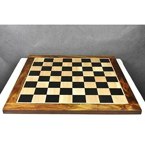 World Championship Chess Pieces Set 3.75 FIDE type+ 21 Ebony Chess Board  COMBO