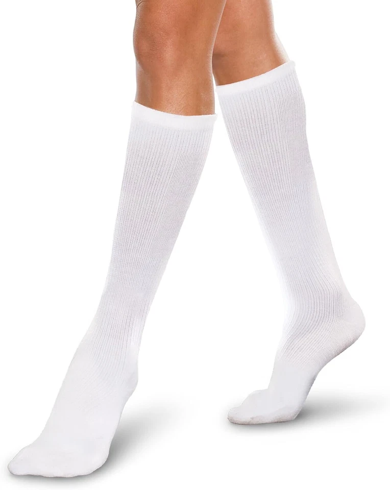 Core-Spun TheraFirm Knee High Socks Moderate Compression 20-30 Pick Size & Color - Image 2 of 4