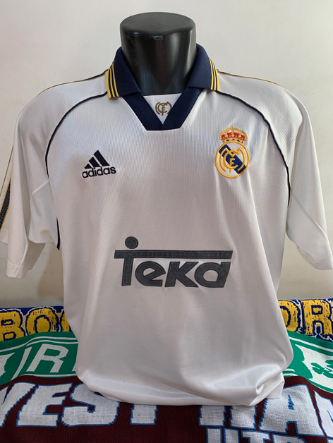 ウェア adidas 98-00 Real Madrid home kit M Camisa Real madrid 1998/00 Home Adidas ( L ) | eBay