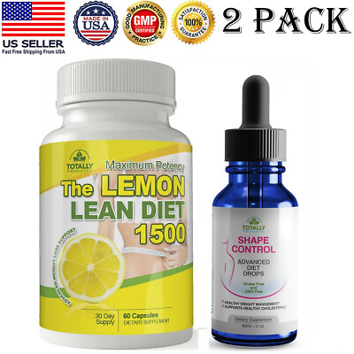 Lemon Powder Metabolism Support Shape Control Weight Management Supplement 60ml