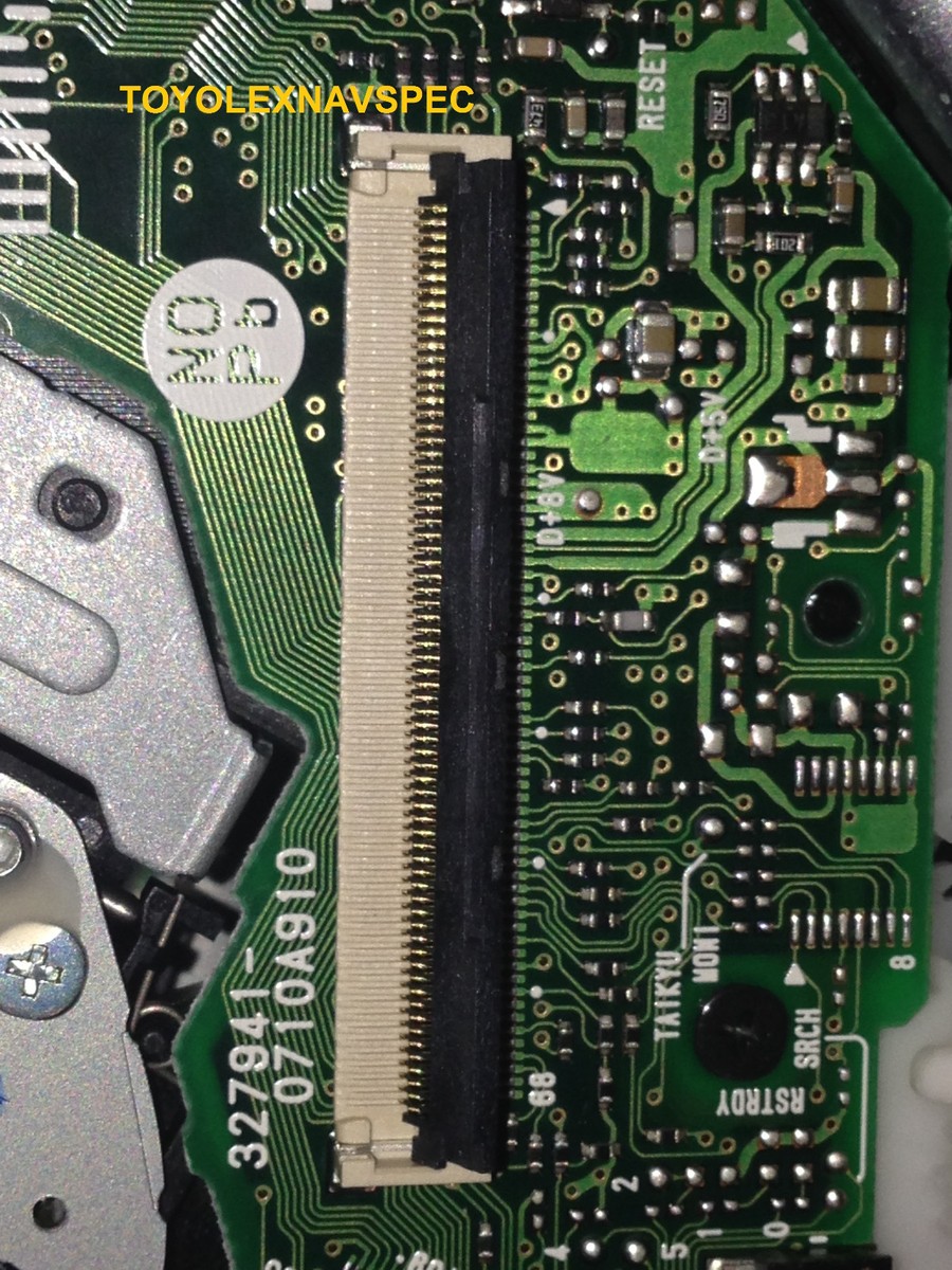 TOYOTA GPS NAVIGATION DVD MP3 CD DVD MOVIE DRIVE MECHANISM