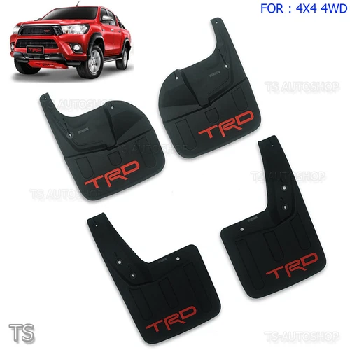 Front Rear Mud Flaps Mud flaps Splash Guard For Toyota Hilux Revo 4x4 15 16