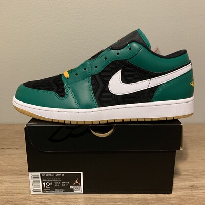 AIR JORDAN 1 Low SE Christmas Holiday Special Malachite NEW DQ8422