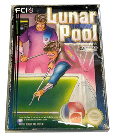 Lunar Pool Nintendo NES Boxed PAL *Complete*